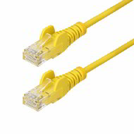 Startech - 5 m-es sárga vékony CAT6 Ethernet kábel - N6PAT5MYLS
