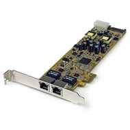 Startech - Kétportos PCI Express Gigabit Ethernet PCIe hálózati kártyaadapter - ST2000PEXPSE