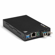 Startech - Gigabit Ethernet réz-száloptika médiaátalakító - SM LC - ET91000SM10