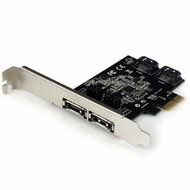 Startech - 2 portos PCI Express SATA 6 Gbps eSATA vezérlőkártya - PEXESAT322I