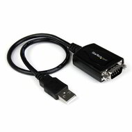 Startech - 30 cm-es USB - RS232 soros DB9 adapterkábel COM-rögzítővel - ICUSB232PRO