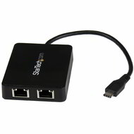 Startech - USB-C - Dual Gigabit Ethernet adapter - US1GC301AU2R