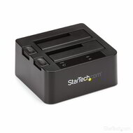 Startech - Kétrekeszes USB 3.2 Gen 2 - SATA merevlemez-dokkolóállomás - SDOCK2U313