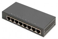Assmann-DIGITUS 8 portos gigabites switch, asztali, nem menedzselt, fémházas - DN-80066-1