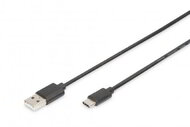Assmann-DIGITUS USB Type-C csatlakozókábel, C - A típus - AK-300154-010-S