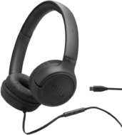 JBL - Tune 530 USB-C vezetékes fekete fejhallgató - JBLT530CBLK