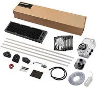 PHANTEKS - Glacier EZ-Fit 360 D30-KIT, DIY AIO folyadékhűtő szett, fekete - PH-GEF_KIT360-D30_DBK