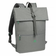 RivaCase 5567 Gremio Eco Rolltop 15L hátizsák 15,6" szürke - 5567 GREY