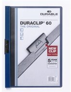 Durable - Duraclip A4 60lapos sötétkék clip-mappa
