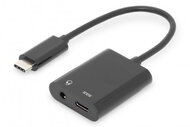 Assmann-DIGITUS USB Type-C adapter / átalakító, C-típusú - USB Type-C + 3,5 mm-es jack - AK-300400-002-S