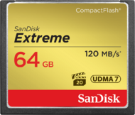 Sandisk - 64GB CF EXTREME UDMA7 - SDCFXSB-064G-G46