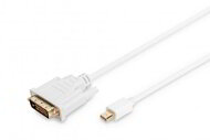 Assmann-DIGITUS DisplayPort adapterkábel MINI DP - DVI 2m - AK-340305-020-W