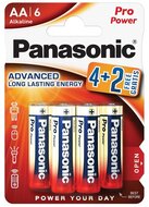 Panasonic - LR6PPG/6BP 4+2F 1,5V AA alkáli tartós ceruzaelem 6 db/csomag