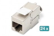 Assmann-DIGITUS CAT 6A Keystone modul, árnyékolt, szerszámmentes szerelési csatlakozással - DN-93615-24
