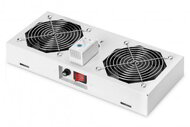 Assmann-DIGITUS tetőre szerelhető ventilátoregység 483 mm-es (19") fali házhoz - DN-19 FAN-2-WM-T