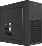 Gembird - Fornax K400 számítógépház, fekete - CCC-FC-K400