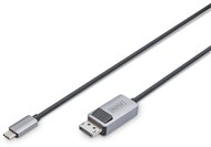 DIGITUS - USB-C - DisplayPort adapterkábel, 8K / 30 Hz 1m - DB-300334-010-S
