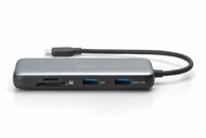 DIGITUS - USB-C dokkolóállomás, 7 portos - DA-70914