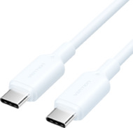 Vention - USB-C USB-C kábel 3A fehér 1m - TRCWF