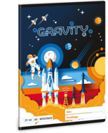 Ars Una Gravity 24 (5367) A5 27-32 kockás füzet