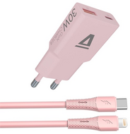 AVAX - 30W GaN töltő & Lightning kábel - CH6418