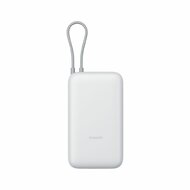Xiaomi - 20000mAh PowerBank (Integrated Cable) Light Gray - BHR9738GL
