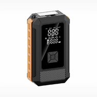 Platinet - 8000mAh PowerBank with Car Jump Strater with Compressor Black - PMPBTP