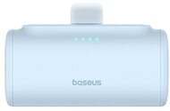 Baseus - Compact gyorstöltő powerbank 5000 mAh, 20W iPhone csatlakozóval, kék - P10068307313-00