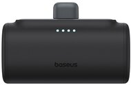 Baseus - Compact gyorstöltő powerbank 5000 mAh, 20W iPhone csatlakozóval, fekete - P10068307113-00