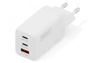 Assmann-DIGITUS USB GaN töltő 67W, 2x USB-C, 1x USB-A - DA-10303