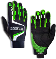 Sparco Hypergrip+ zöld kesztyű (Méret: 10(M))