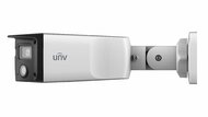 Uniview - Prime-III 8MP (3840x1080) 180°-os széles látószögű ColorHunter csőkamera, 2x4mm fix objektívvel, dual mikrofonnal és hangszóróval - IPC2K28SE-ADF40KMC-WL-I0