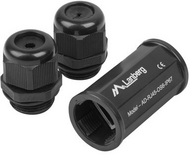 Lanberg - RJ45 INLINE CSATOLÓ CAT.6 FTP VÍZÁLLÓ IP67 - AD-RJ45-OS6-IP67