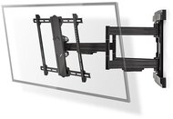 Nedis - 37"- 80" LCD TV / monitor fali tartókonzol, maximum 70 kg, forgatható / dönthető, 6 forgáspont - TVWM6551BK