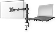 Nedis - asztali monitor tartó konzol és laptop állvány | 15-32" | 75x75 / 100x100 - MMSISNB110BK