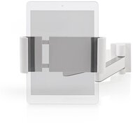 Nedis - 7"-12" tablet fali tartó konzol, maximum 1 kg, 360° fokban forgatható, dönthető, fehér/ezüst - TWMT200SI