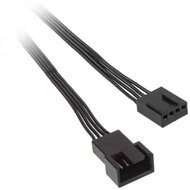 Kábel hűtő Kolink 4-Pin PWM ventilátor hosszabbító 60cm Fekete
