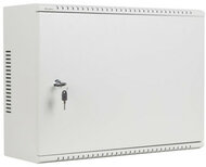 Lanberg - 19"-OS RACKSZEKRÉNY FALRA SZERELHETŐ 4U+3U ALACSONY PROFILÚ SZÜRKE - WAF15203-04-00S