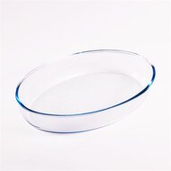 BORCAM ovális hőálló üvegedény