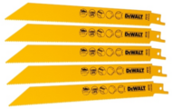 DEWALT - Orrfűrészlap, 203mm, 5db, fém, 3-8mm, kettősfém - DT2353-QZ