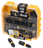 DEWALT - Bithegy, csavarhúzó, PH2, 25mm, FLEXTORQ, 25db - DT70555T-QZ