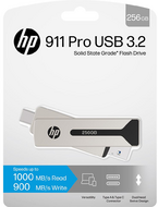 PNY - HP 911 Pro USB 3.2 OTG Type-C/Type-A Flash Drive 256GB - HPFD911PRO-256