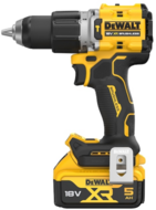 DEWALT - Ütvefúró-csavarozó, 18V, XR, kefe nélküli, 2x5Ah - DCD805P2T-QW
