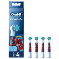 Oral-B - EB10-4 Spiderman gyerek 4 db-os elektromos fogkefe pótfej szett - 10PO010449