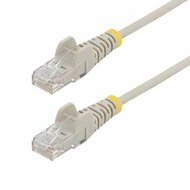 Startech - 25 cm-es szürke vékony CAT6 Ethernet kábel - N6PAT25CMGRS