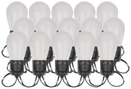 Emos - GoSmart 15x parti izzók, 15 m, kültéri és beltéri, RGBIC WiFi LED fényfüzér - ZIW17FR