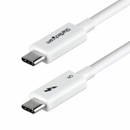 Startech - 50 cm-es Thunderbolt 5 kábel, 80 Gbps, 240 W PD, 8K 60 Hz - TBLT5MM50CM240WWH