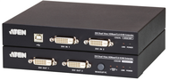 ATEN - USB DVI Dual View HDBaseT™ 2.0 KVM extender (1920 x 1200 @100 m) - CE624-AT-G