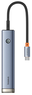 Baseus - UltraJoy 5-Port HUB AIR dokkoló állomás, szürke - B00052801811-03