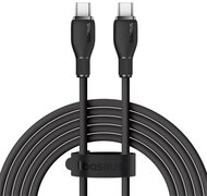 Baseus - Pudding USB Type-C, 100W gyorstöltő adatkábel, 1.2m, fekete - P10355702111-B1
